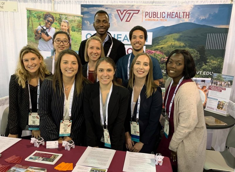 MPH students at the 2019 APHA Annual Meeting