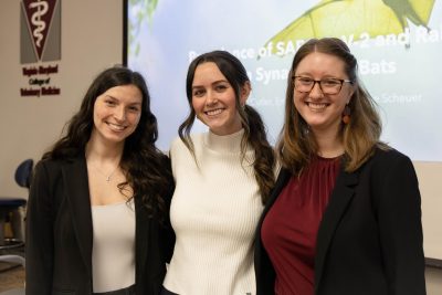 Photos from the MPH ILE presentations on May 2nd, 2024. MPH Students gather to present their research done throughout the year to fellow students and faculty.