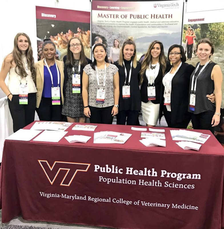 MPH students at the 2017 APHA Annual Meeting