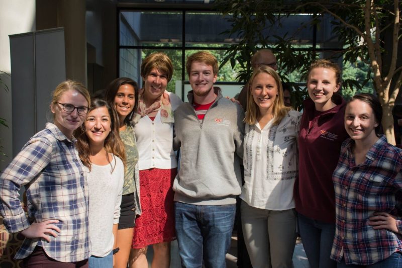 Susan West Marmagas and MPH students