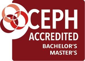 CEPH Accredited-red CEPH Accredited Bachelor's' Master's
